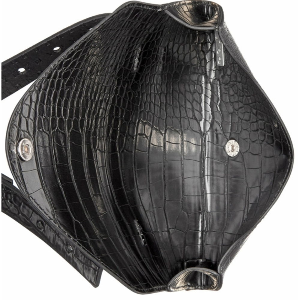 DKNY Croc-Embossed Belt Bag - Picture 3 of 3